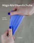 Preview: Höga-Nitrilhandschuhe blue violet 100 Stück, puderfrei, unsteril, latexfrei