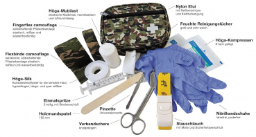 Preview: Erste Hilfe Profi Tier Set, 20-teilig - hochwertig gefüllt