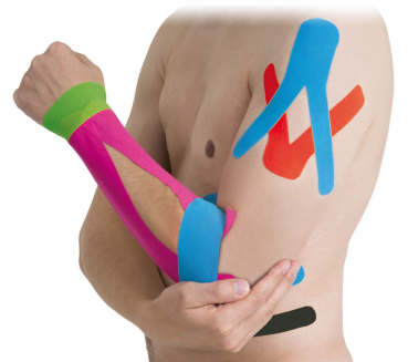 Höga-K-Tape Silk, kinesiologischer Tape in Seidenqualität 5cmx5m