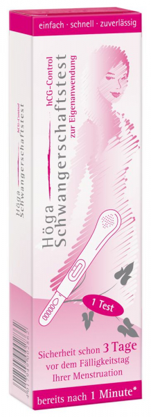 Höga-hCG-Control, Schnell - Schwangerschaftstest