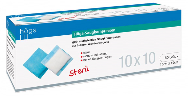 Höga-Saugkompressen, steril