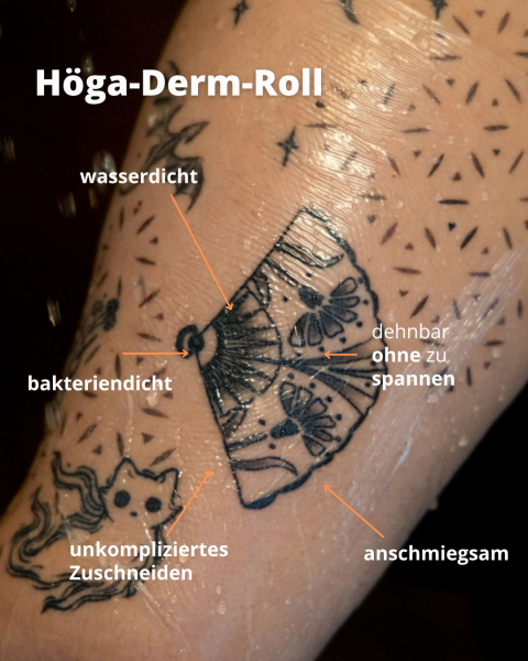 Höga-Derm Roll, transparente Wundfolie