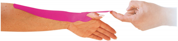 Höga-K-Tape Silk, kinesiologischer Tape in Seidenqualität 5cmx5m